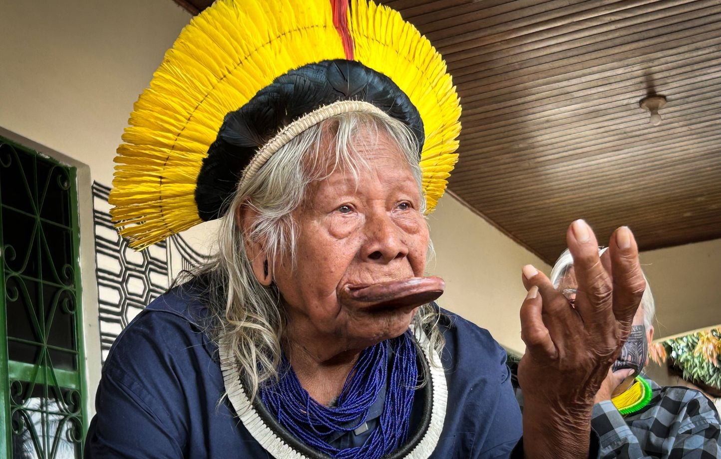 Operado, el cacique Raoni, de 94 años, aún se encuentra en cuidados intensivos Operado, el cacique Raoni, de 94 años, aún se encuentra en cuidados intensivos